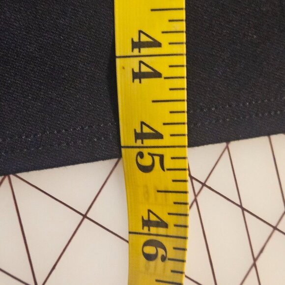 Bryn Walker Womens Asymmetrical Dress Black M Minimalist Quiet Luxury Lagenlook - Picture 10 of 11